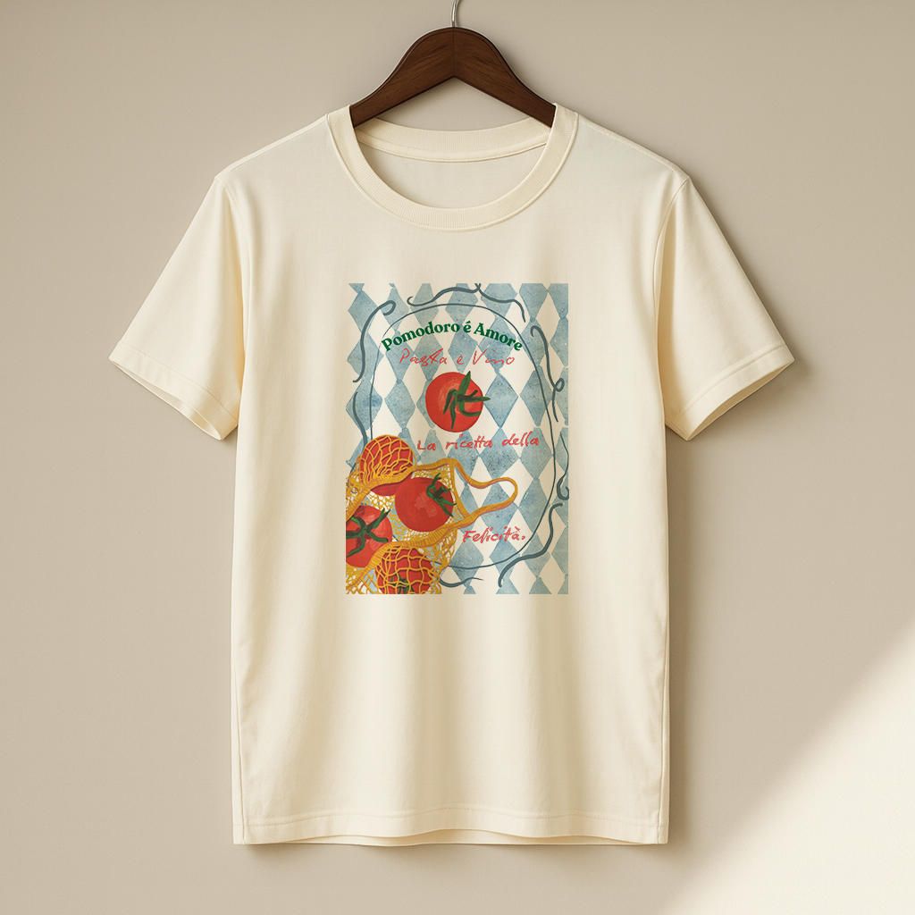 Camiseta Pomodoro 100% Algodão