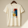 Camiseta Fare La Spesa Al Mercato 100% Algodão