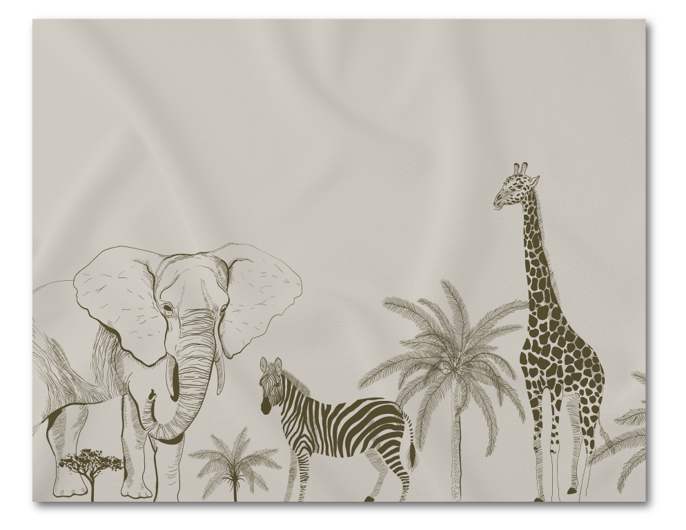 Lugar Americano Duplo Coleção Safari