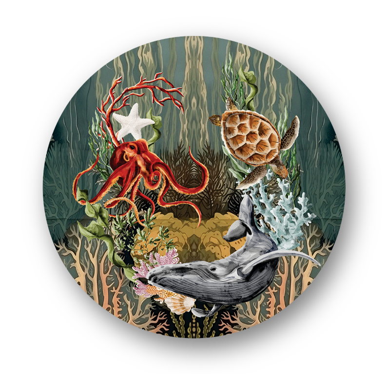 Capa para Sousplat Coleção Oceano