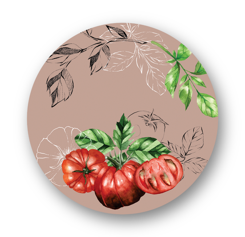 Capa para Sousplat Coleção Tomates