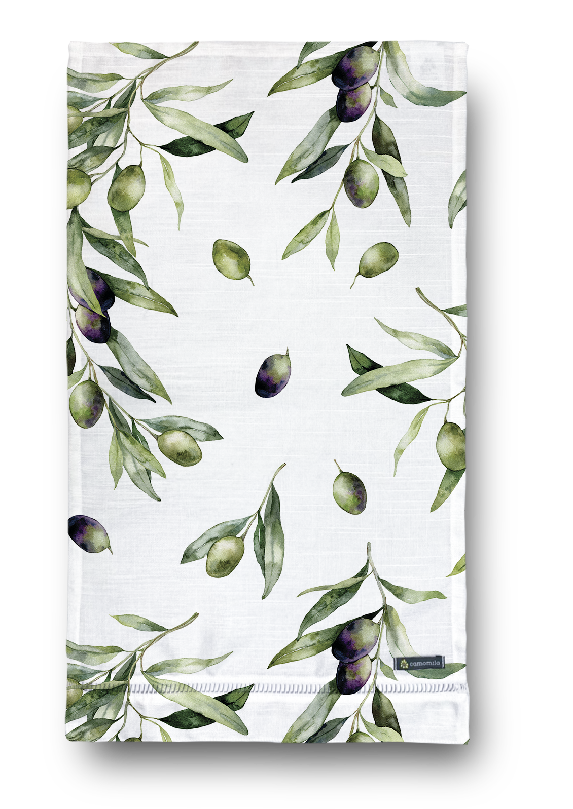 Toalha de Lavabo Coleção Tropical Oliveiras