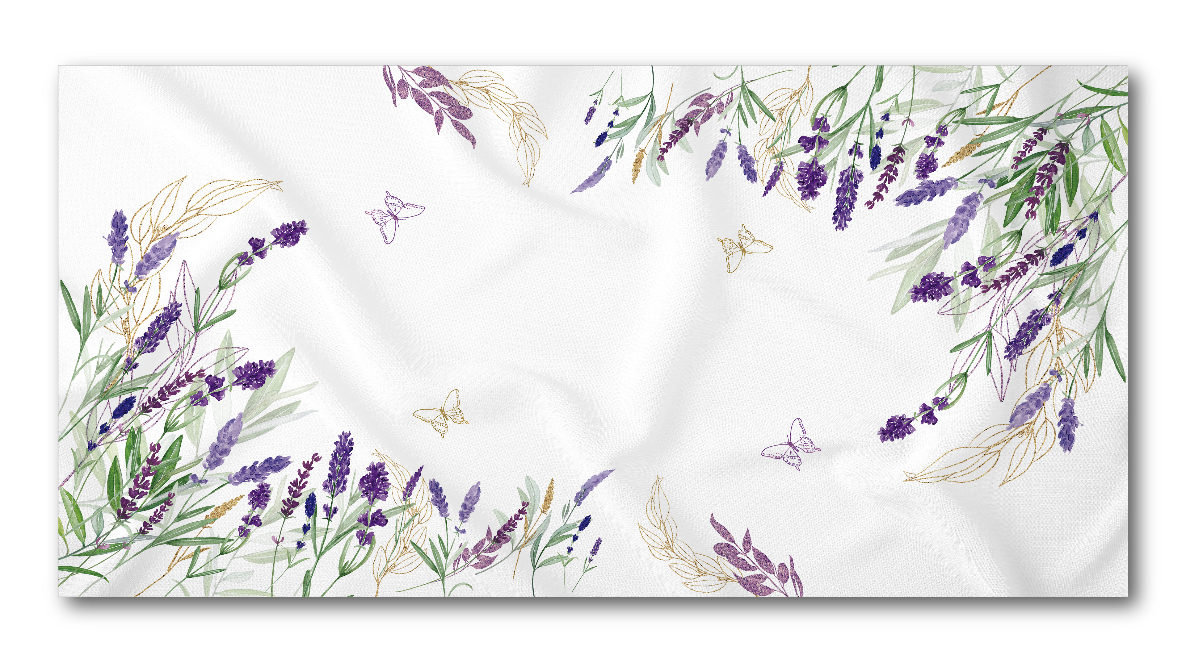 Toalha de Mesa Retangular Em Percal 8 lugares (3,18x1,63) Coleção Soraya