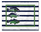 Lugar Americano Coleção Fish
